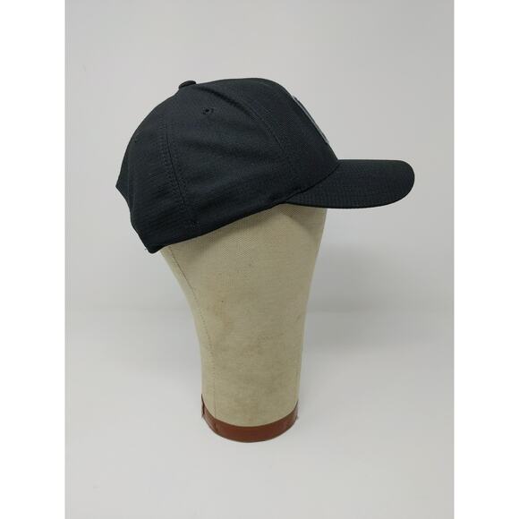 Flexfit 110 One Ten Snapback Hat Forklift Embroidered Logo Black - Picture 7 of 11